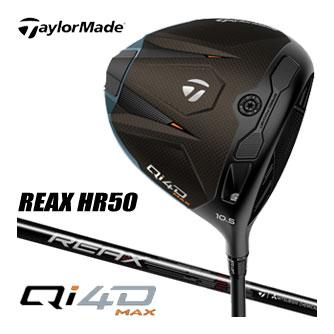 TaylorMade（テーラーメイド） Qi4D MAX ドライバー REAX HR50