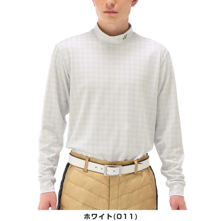 YONEX（ヨネックス） ヒートカプセル チェック柄 ハイネック 長袖