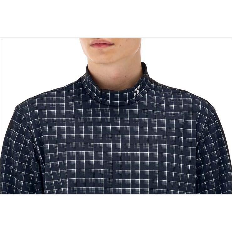 YONEX（ヨネックス） ヒートカプセル チェック柄 ハイネック 長袖