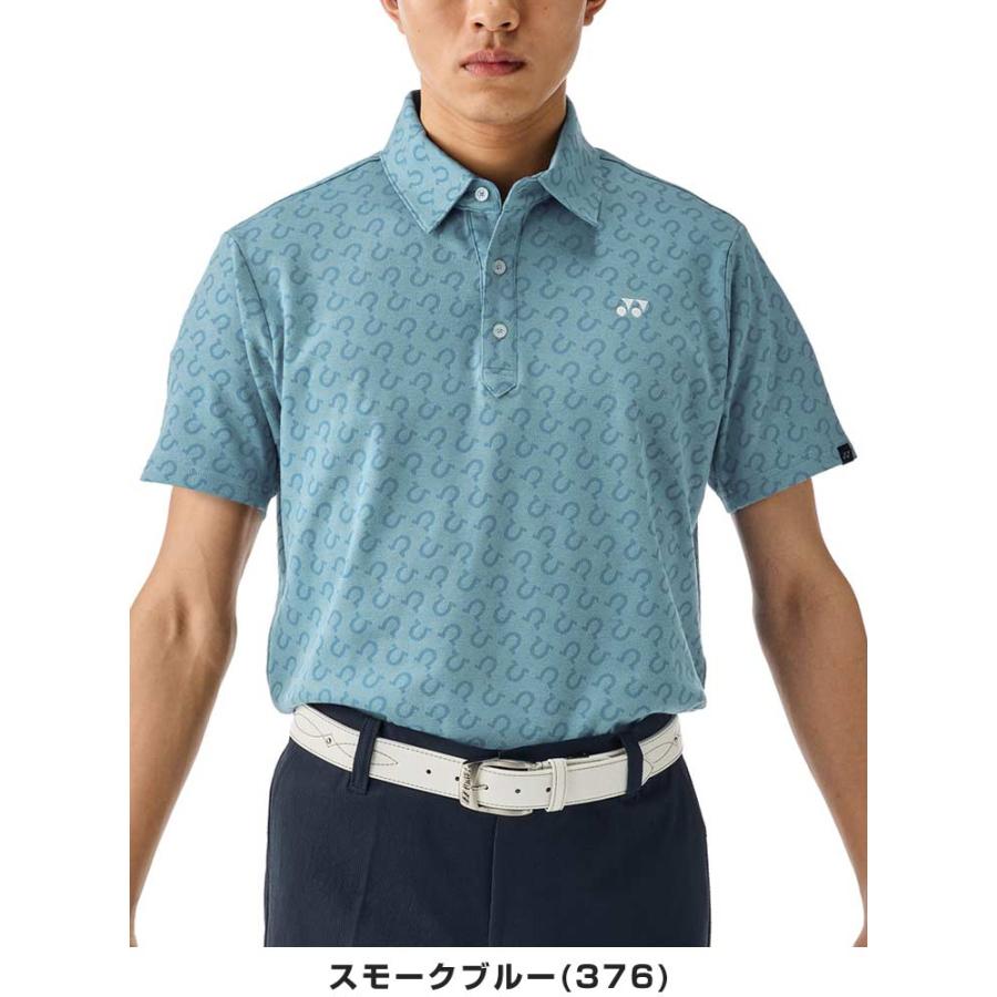 YONEX（ヨネックス） ベリークール 総柄 半袖 ポロシャツ ゴルフウェア