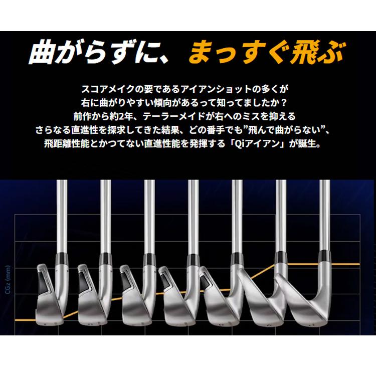 TaylorMade 2024 テーラーメイド Qi キュー アイ アイアン単品 TaylorMade 2024 テーラーメイド Qi キュー アイ アイアン単品
