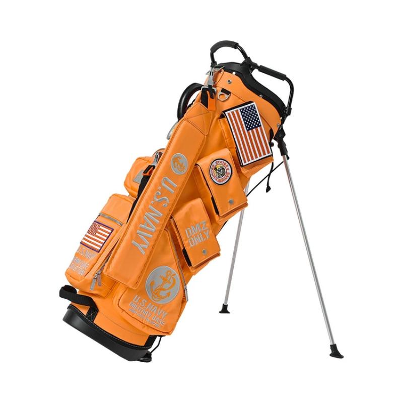 アーミーベースコレクション　 キャディバッグ オレンジ ARMY BASE COLLECTION 【即納】2025 アーミーベースコレクション