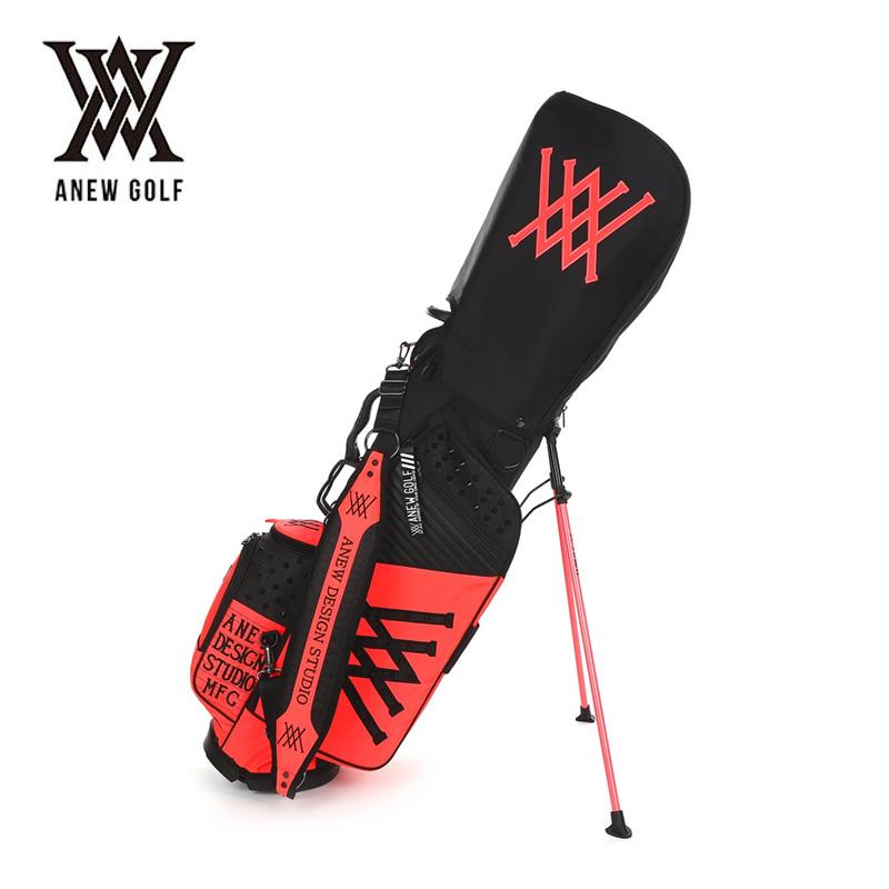 ANEW アニュー 超軽量 Two Color Black Pink Stand Bag キャディバッグ AGCUUSB85PIF 日本正規品