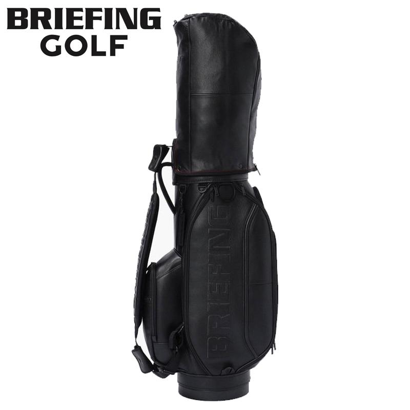 BRIEFING GOLF ブリーフィング CR-11 シュリンクレザー キャディバッグ 