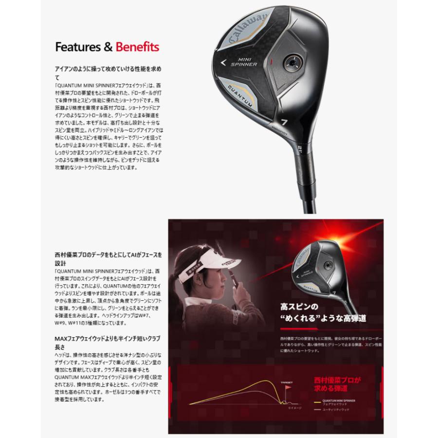 Callaway（キャロウェイ） 2026 クアンタム ミニ スピナー