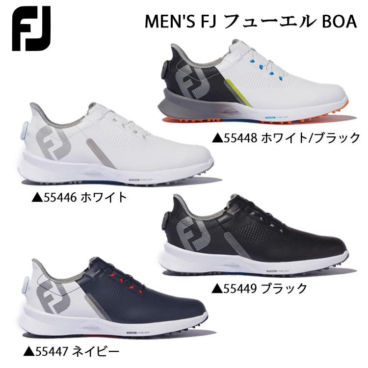 フットジョイ 2022 FJ フューエル ボア メンズ スパイクレス ゴルフシューズ 日本正規品｜golfshop-champ