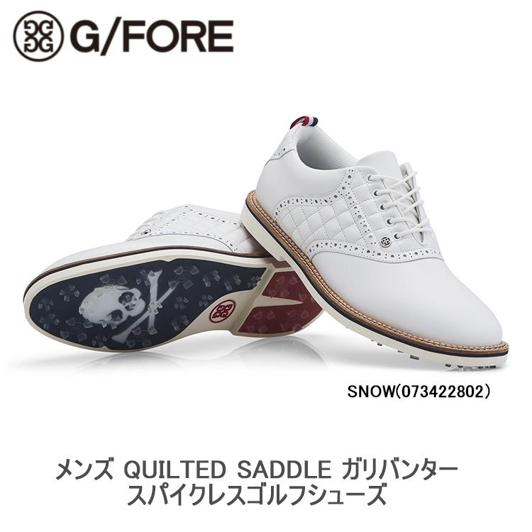 900円 最大80 Offクーポン 人気デザイン G Fore ジーフォア Quilted Saddle ガリバンター スパイクレス ゴルフシューズ メンズ 日本正規品