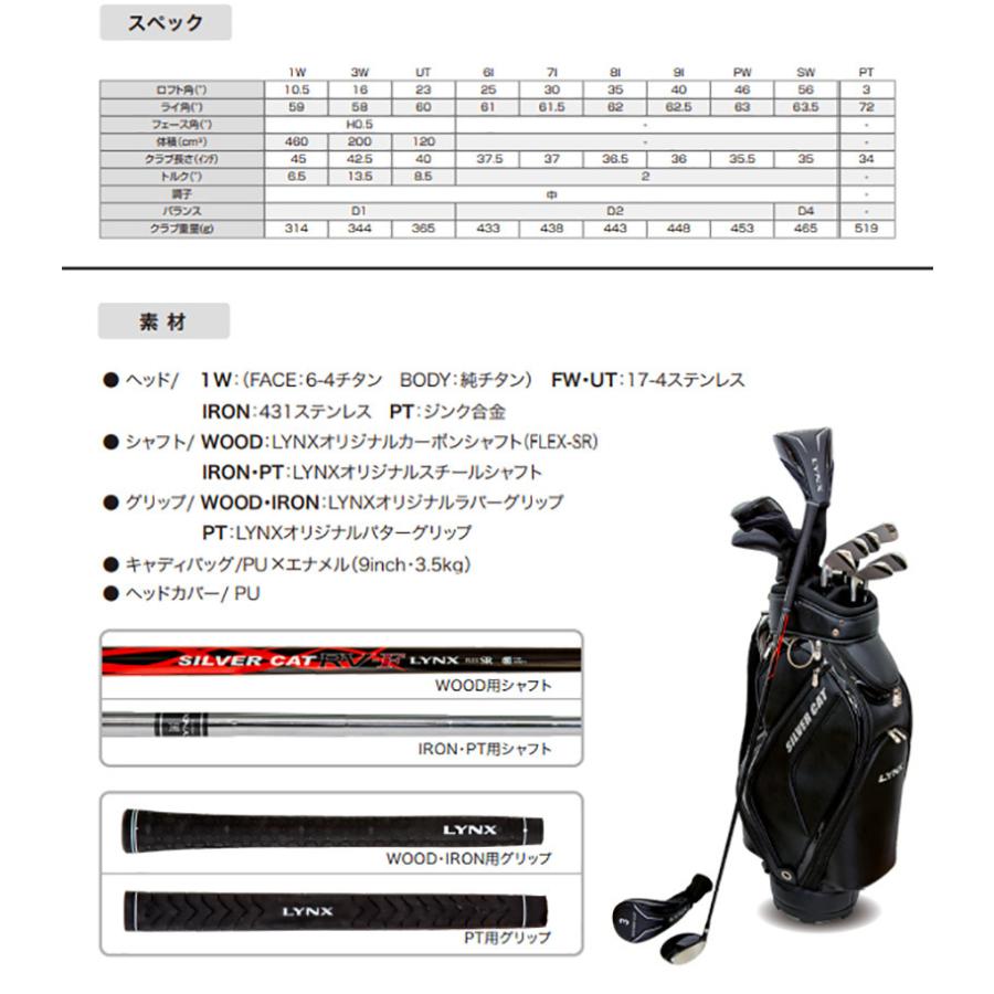 Lynx リンクス 2022 SILVER CAT RV-F シルバーキャット クラブ10 Lynx リンクス 2022 SILVER CAT RV-F シルバーキャット クラブ10