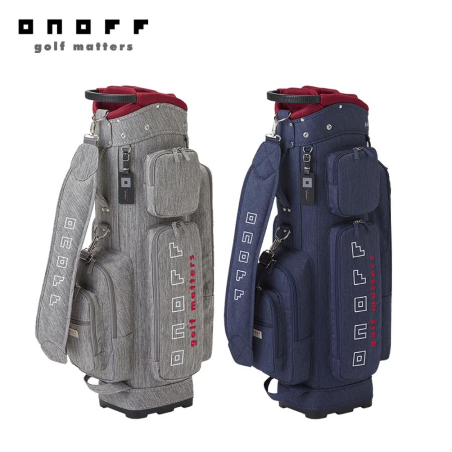 ONOFF（オノフ） 2024 ONOFF ゴルフ 杢調 キャディバッグ OB0225 日本
