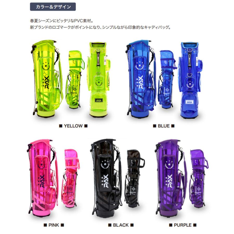 Lynx リンクスゴルフ PAX パクス クリアキャディバッグ PAXCB-01 Lynx リンクスゴルフ PAX パクス クリアキャディバッグ PAXCB-01