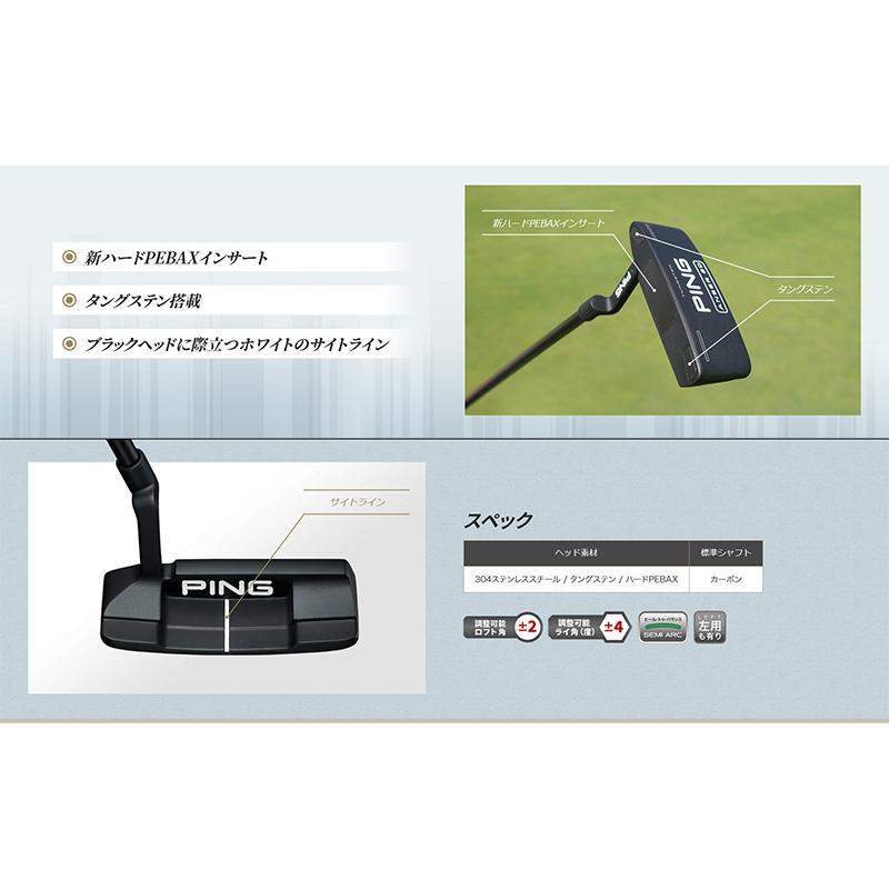 希少 PING ピン ANSER2D アンサー2D 33インチ シルバードット アルミ