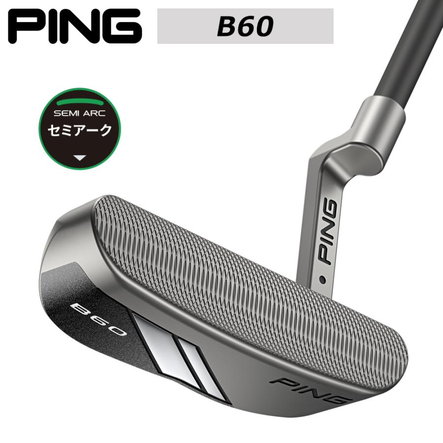 【新品】PING 2024 B60 PUTTER 34インチ ピン PING PUTTER ピンパター 2024年モデル B60 34インチ