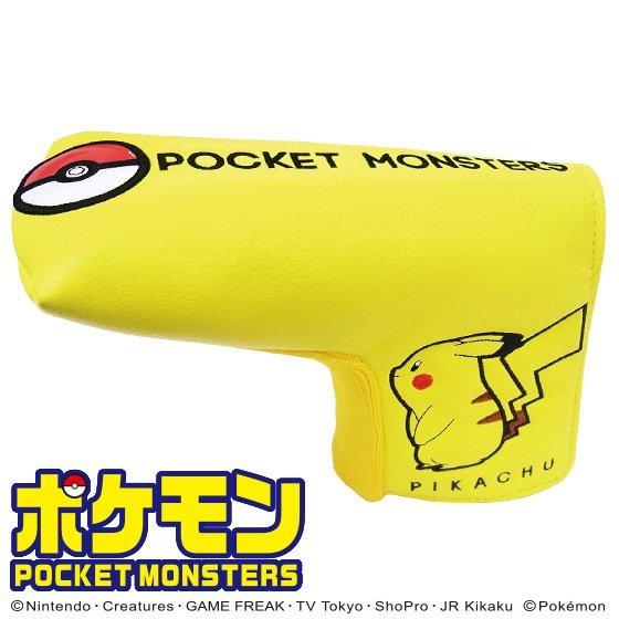 ポケットモンスター ピカチュウ ヘッドカバー パターカバー ピンタイプ キャラクター ゴルフ用品 Pmpt001 Pmpt001 Golf Shop Champ 通販 Yahoo ショッピング