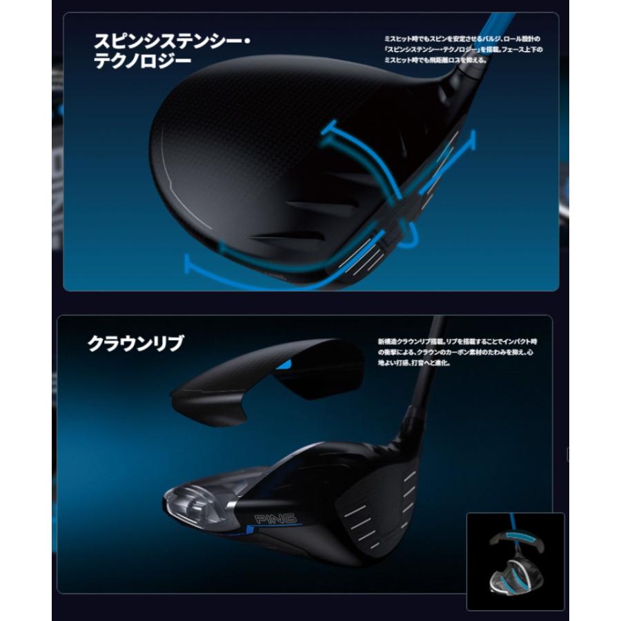 【受注生産/左右選択】PING ピンゴルフ G440 K ドライバー ELDIO シャンパン No.03/No.06 シャフト 日本正規品 pg440kの画像