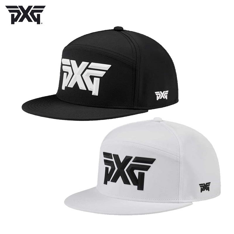 PXG ゴルフ キャンパー フラット ビル スナップバック キャップ H