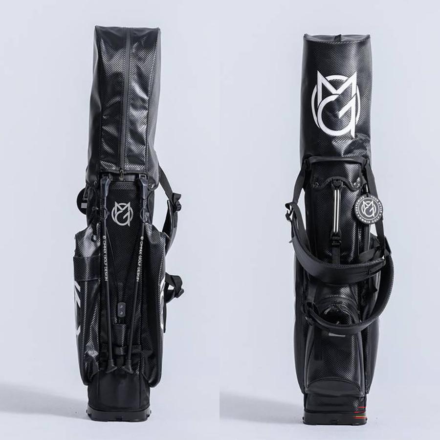 オムニックスゴルフ OMNIX GOLF カーボン調キャディバッグ オムニックスゴルフ（OMNIX GOLF）（メンズ）ゴルフ キャディ