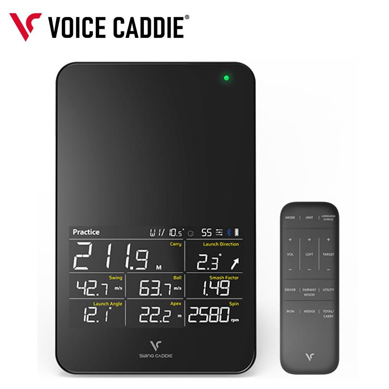 【美品】SWING CADDIE SC4 ゴルフ用弾道測定器 VOICE CADDIE（ボイスキャディ） スイングキャディ SC4 弾道測定器