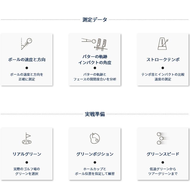 パター ゴルフシミュレーター EXPUTT RG EXパット リアルグリーン 室内パター練習機 日本正規品 SkyTrak スカイトラック