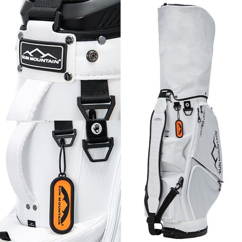 BRIEFING GOLF×SUN MOUNTAIN キャディバッグ ホワイト SUN MOUNTAIN（サンマウンテン） ゴルフ カート キャディバッグ 26年春