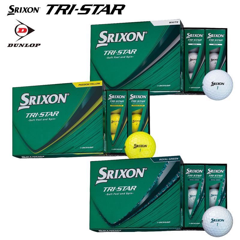 SRIXON ダンロップ 2026 スリクソン TRI-STAR 6 ゴルフボール 1ダース