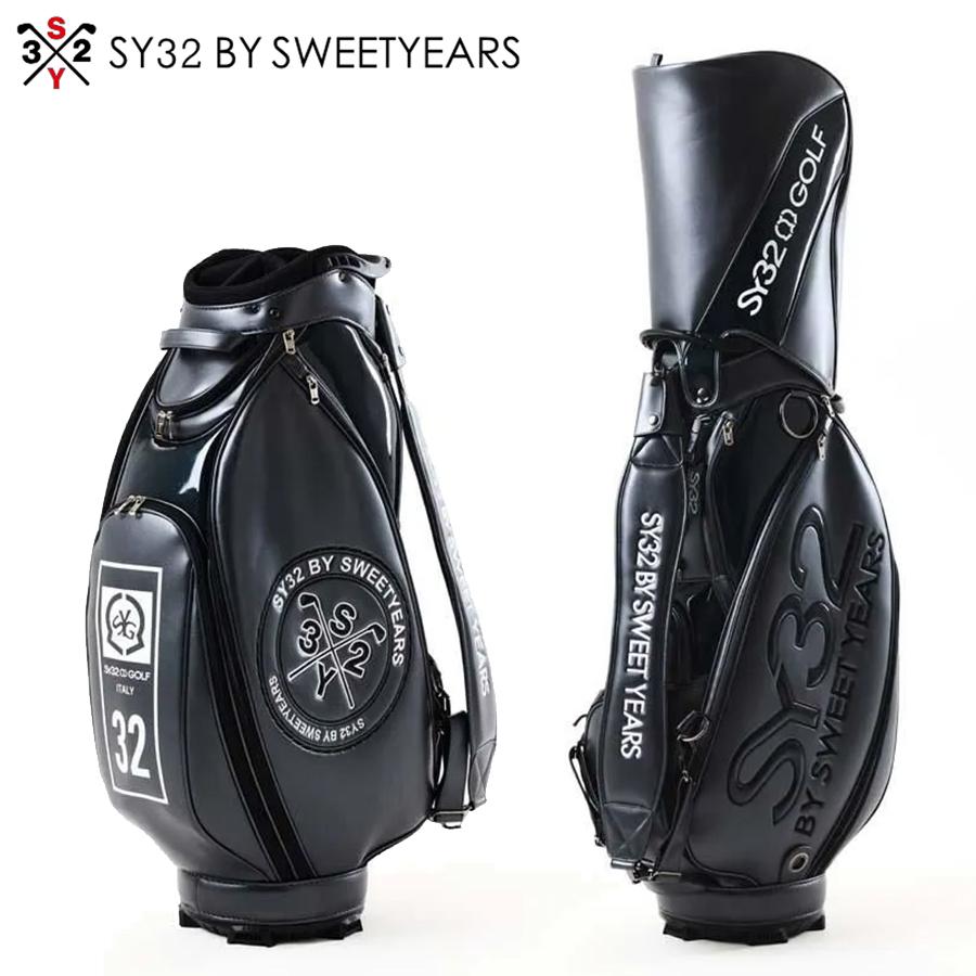 SY32 BY SWEET YEARS ゴルフバッグ ブラック SY32 by SWEET YEARS GOLF - 【銀行振込・代金引換不可】【返品・交換