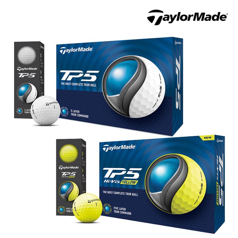 新品 テーラーメイド 【限定品】TP5 限定柄 ボール 1ダース 12球 TaylorMade 【即納】テーラーメイド 2024 TP5 ゴルフボール 1
