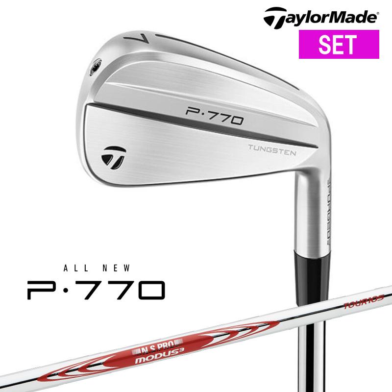 TaylorMade テーラーメイド 2024 P770 アイアン 5本セット(#6-PW