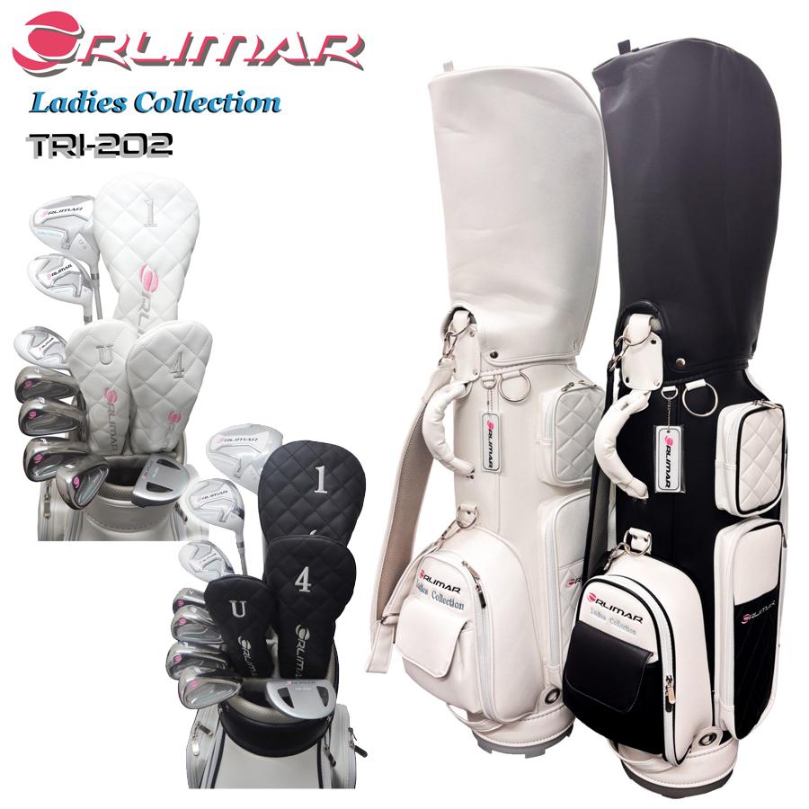 美品 初心者に優しい ORLIMAR 可愛い レディースゴルフクラブ8本セット ORLIMAR（オリマー） 2026 レディース クラブセット(クラブ8本組+