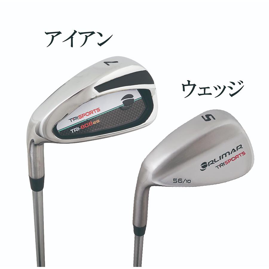 Orlimar レディース ゴルフクラブセット（左用）付属品多数 レフティ ORLIMAR オリマー レディースゴルフセット 9本 左 希少