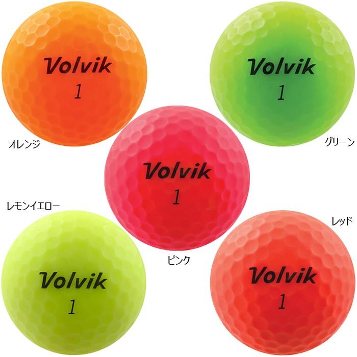 ボルビック Volvik Vivid ゴルフボール ビビット マットカラーボール 1ダース 12球入り 国内正規品 Volvikvividcolorball Golf Shop Champ 通販 Yahoo ショッピング