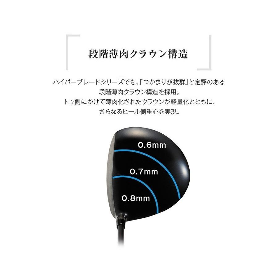 ワークスゴルフ ドライバー SLE適合 ミリオンドロー プレミア飛匠極シャフト仕様｜golfshop-champ｜13