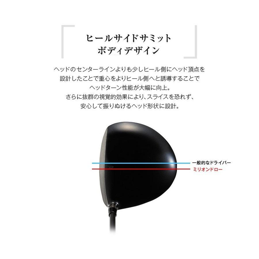 ワークスゴルフ ドライバー SLE適合 ミリオンドロー ワークテック飛匠シャフト仕様｜golfshop-champ｜12