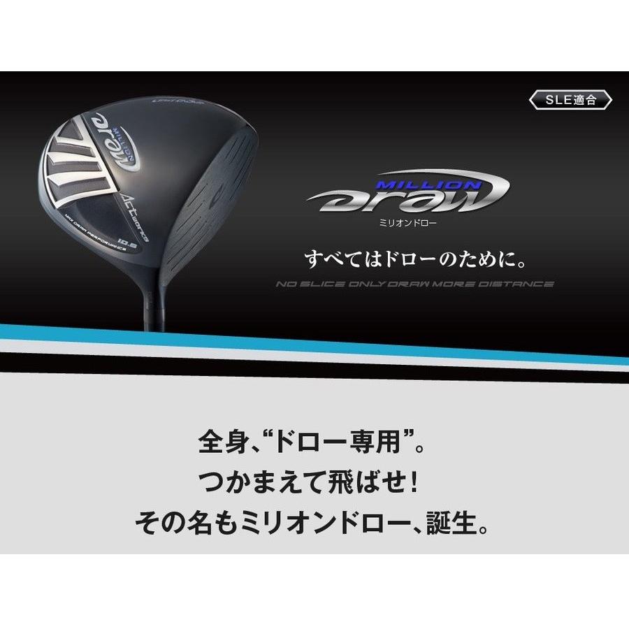 ワークスゴルフ ドライバー SLE適合 ミリオンドロー ワークテック飛匠シャフト仕様｜golfshop-champ｜06