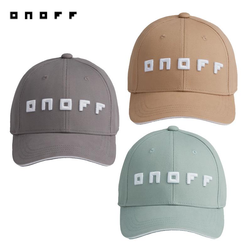 ONOFF 2025 オノフ ゴルフ ベーシック キャップ 帽子 YOK0125 日本正規