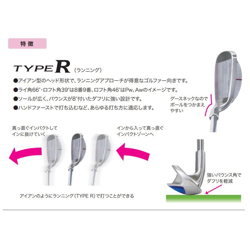 リンクス Lynx YS-ONE チッパー Type R・Type S レディス ルール適合｜golfshop-champ｜02