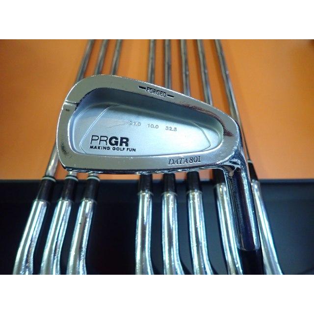 【男性用】PRGR DATA 801 FORGED アイアンセット 10本（S） PRGR（プロギア） データ801/スペックスチール/M-43/27[6307] : ゴルフ