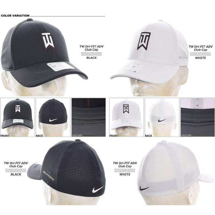 ナイキTWモデル Nike  ゴルフキャップ Dri-FIT ADV クラブ キャップ あすつく対応｜golfshop-usa｜03