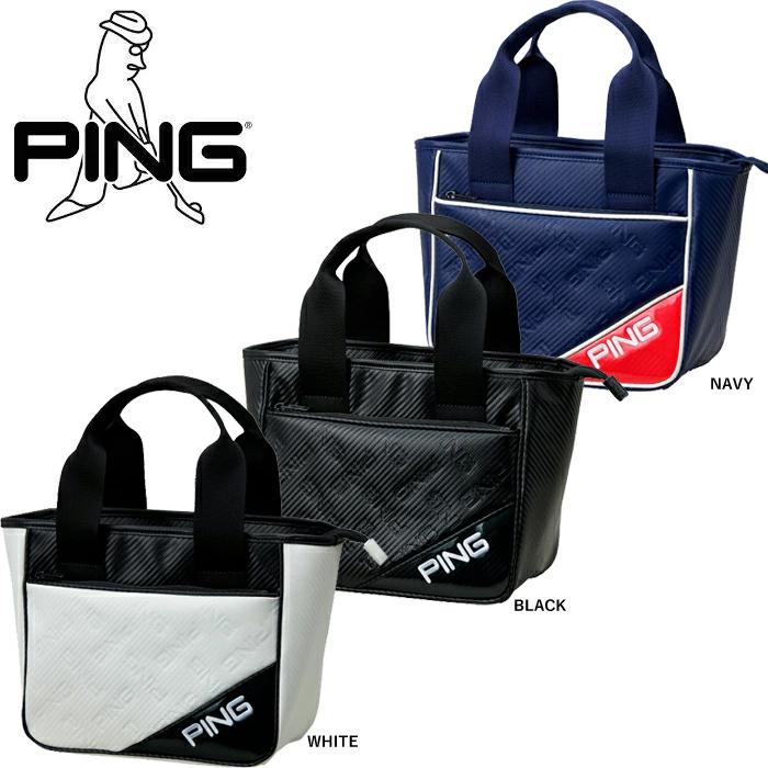 PING GB-U2517 エンボス ラウンドトート 送料無料 ブラック : Golf 