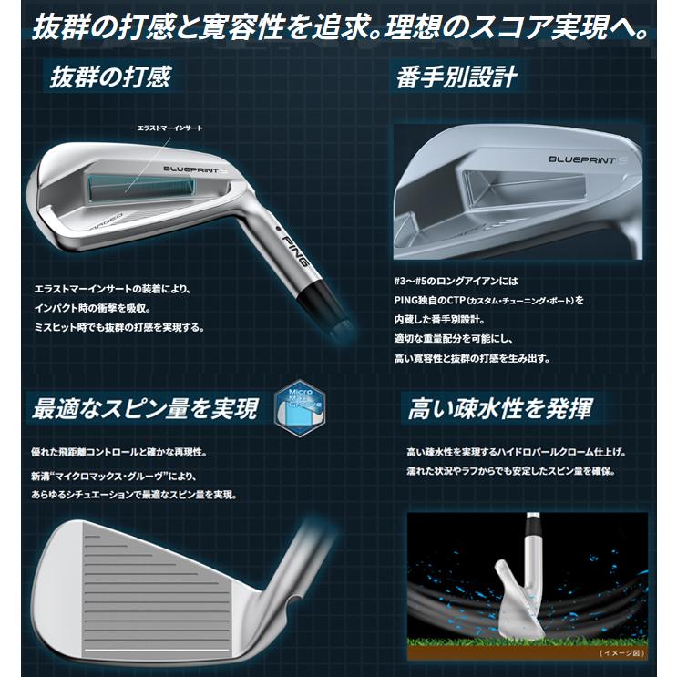 PING ピン BLUEPRINT S N.S.PRO 850GHNEO オプションスチール