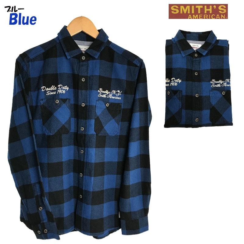 SMITH'S AMERICAN（スミスアメリカン） フランネルシャツ チェック