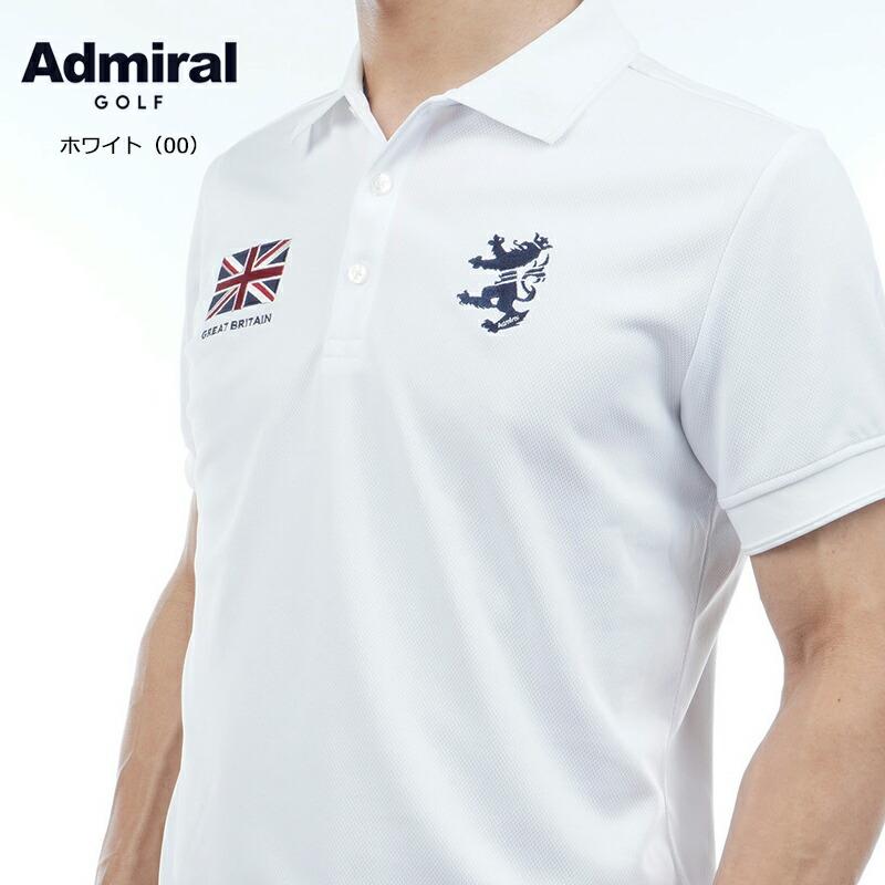 Admiral（アドミラル） ゴルフ メンズ フラッグ ポロシャツ（ADMA614