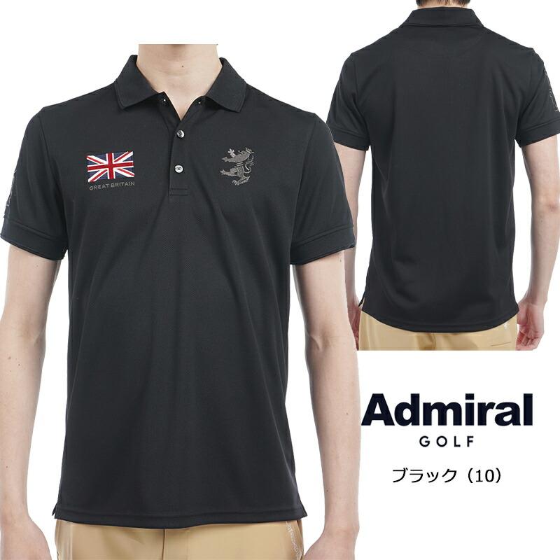 Admiral（アドミラル） ゴルフ メンズ フラッグ ポロシャツ（ADMA614
