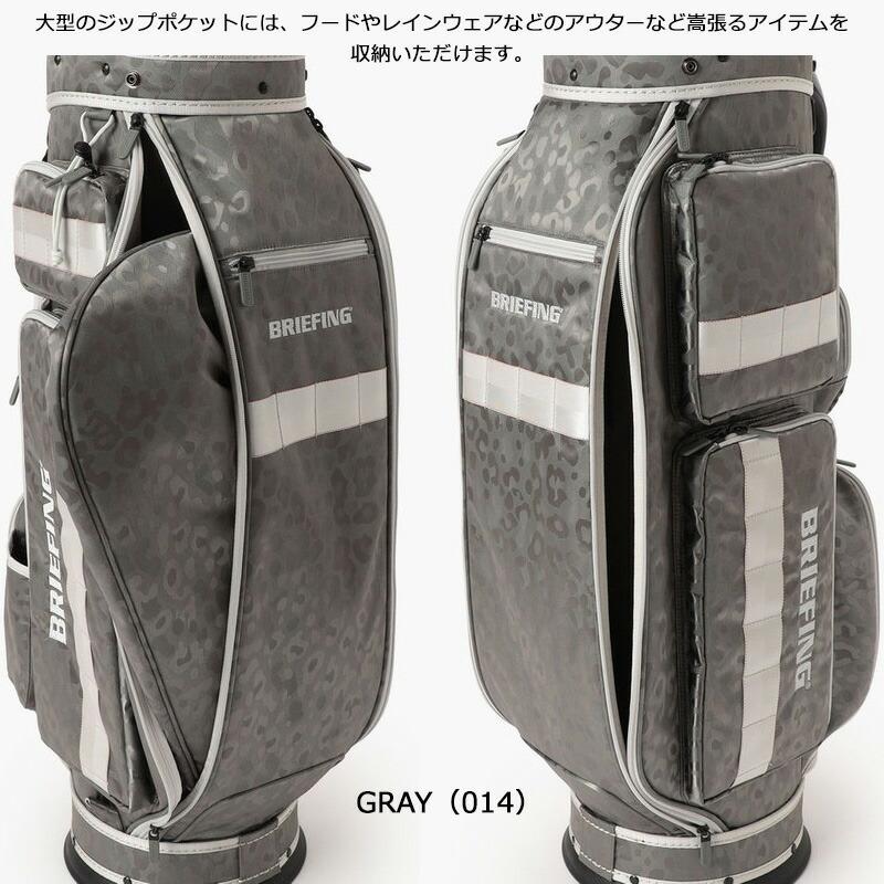 【新品未使用 】BRIEFING ブリーフィング CR-6#03 レオパード BRIEFING ブリーフィング バッグ キャディバッグ CR-6 #03 ゴルフ