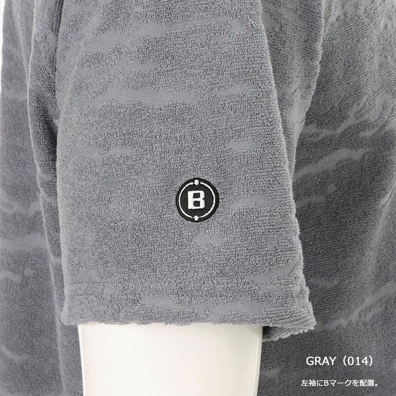 ⓂBRIEFING GOLFブリーフィングゴルフBGフラッグハイネックGRAY BRIEFING（ブリーフィング） ゴルフ メンズ パイル カモフラ柄 ジャ