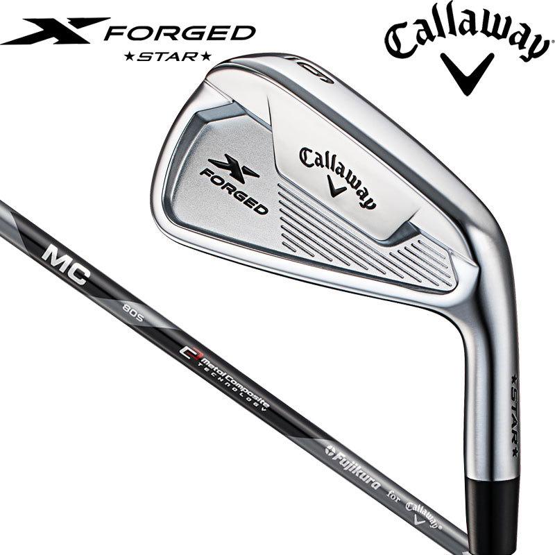 キャロウェイ X FORGED STAR アイアンセット6本(I5～I9、PW)-