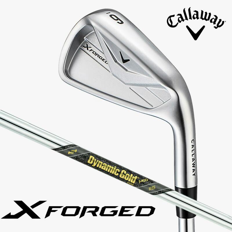 キャロウェイ　Xフォージド　アイアンセット　5-P 6本　DG MID s200 Callaway（キャロウェイ） Xフォージド アイアン 5本セット（I#6〜PW