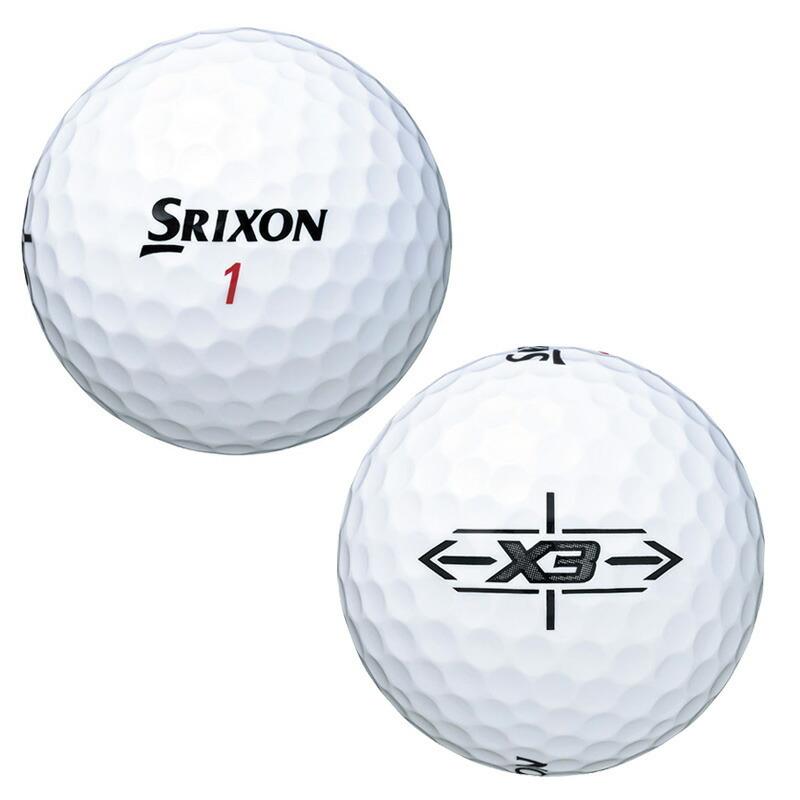 SRIXON スリクソンX3 ゴルフボール 1ダース【12球】2022 日本 SRIXON スリクソンX3 ゴルフボール 1ダース【12球】2022 日本