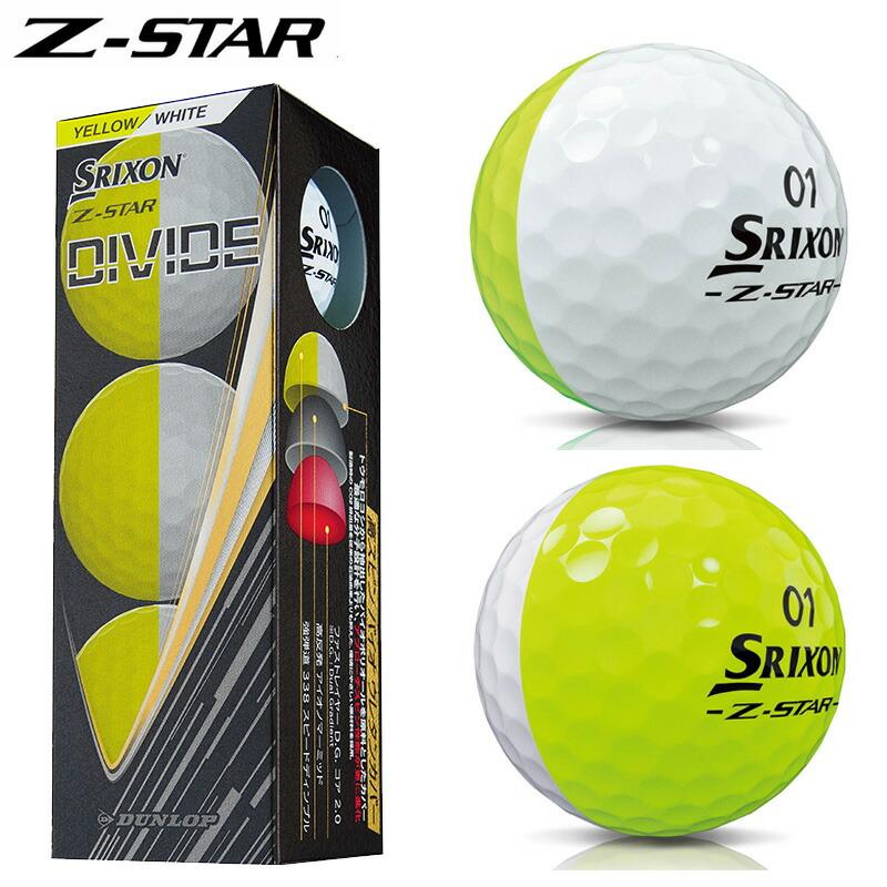 数量限定 スリクソン Z-STAR DIVIDE （オレンジ/ホワイト) Srixon Z