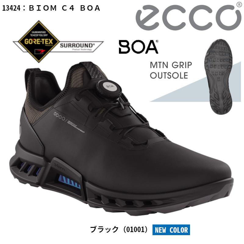 ECCOエコー ゴルフシューズ バイオム シー4 ボア ブラック(新品) ECCOエコー ゴルフシューズ バイオム シー4 ボア ブラック(新品)