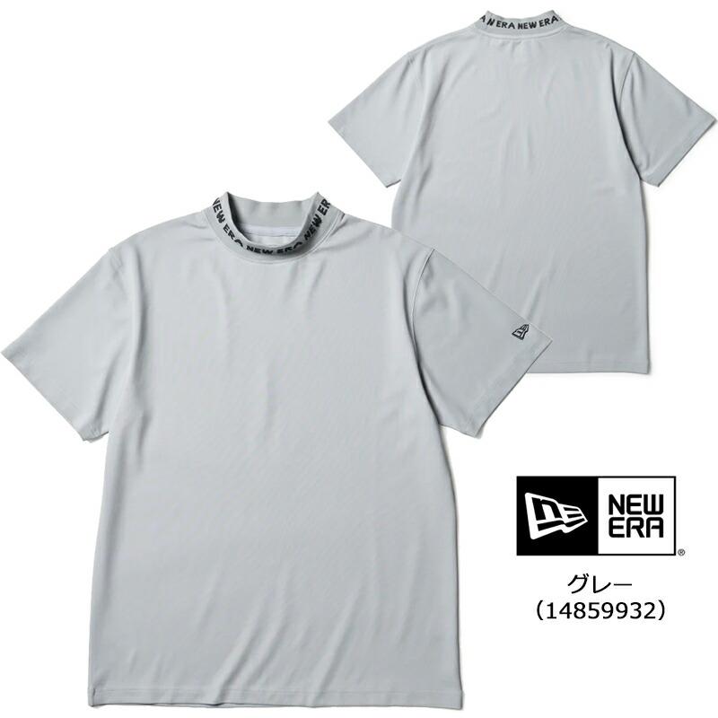 NEW ERA（ニューエラ） ゴルフ メンズ 半袖 ミッドネック Tシャツ